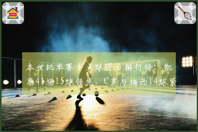 本世纪单赛季点球得分排行榜:凯恩41场15球领先,C罗与梅西14球紧随其后